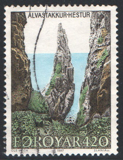 Faroe Islands Scott 163 Used - Click Image to Close